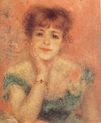 Auguste renoir, Portrait of t he Actress Jeanne Samary